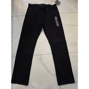 Eddie Bauer Mens Flex Supersoft Straight Jeans Black 36x34 NWT 6500-100